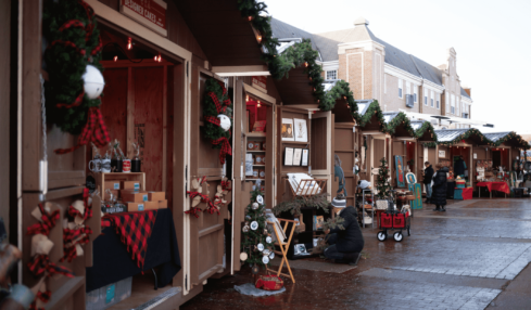 Pella, Iowa transforms into a winter wonderland